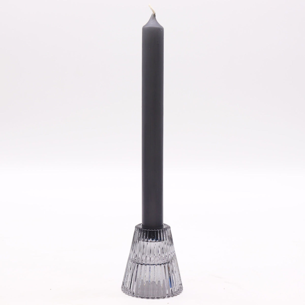 Set of 2 Flip Tealight Holders - Midnight Grey – view 3