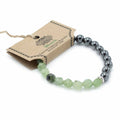 Faceted Jade Gemstone Bracelet