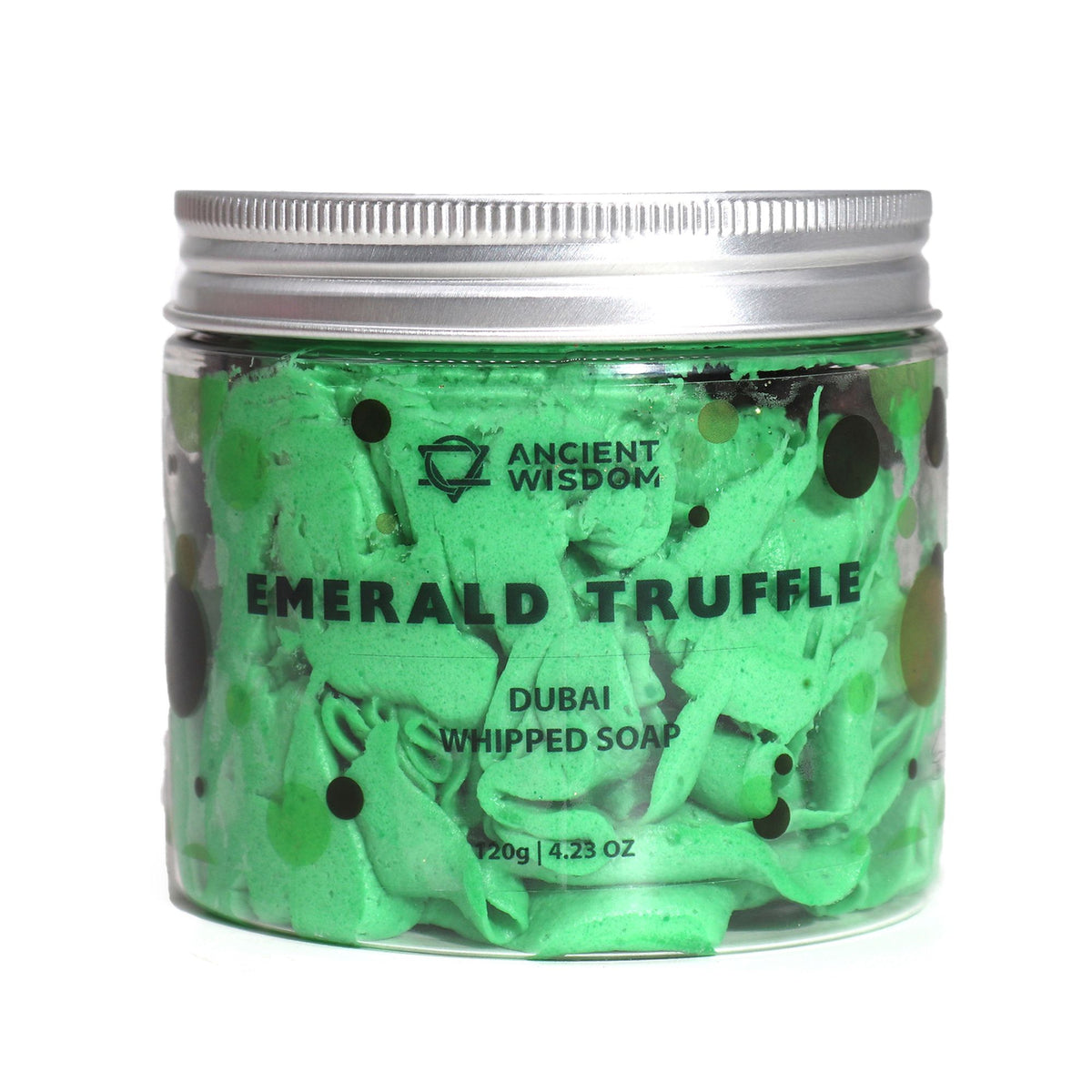 Dubai Whipped Cream Soap - Emerald Truffle 120g – view 2