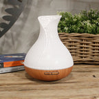 Palma Shell-Effect USB Aroma Diffuser with Colour-Change LED – view 4