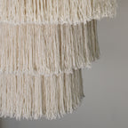 Macrame Soft Chandelier - Natural – view 2