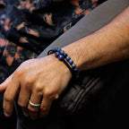Sodalite Double Power Bracelet Set