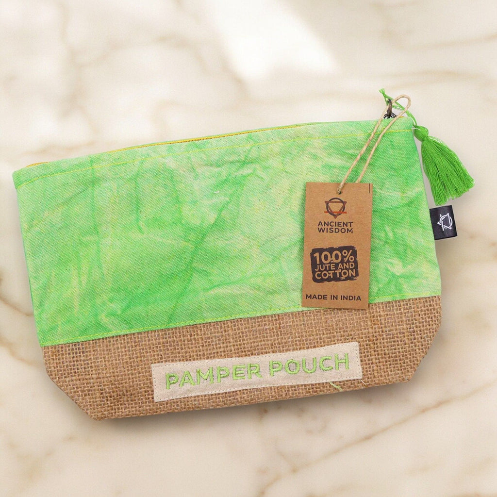 Pamper Pouch - Mother Earth Green Stonewash – view 2