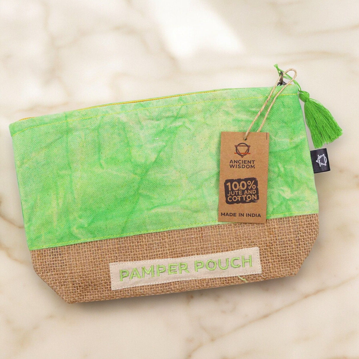 Pamper Pouch - Mother Earth Green Stonewash – view 2