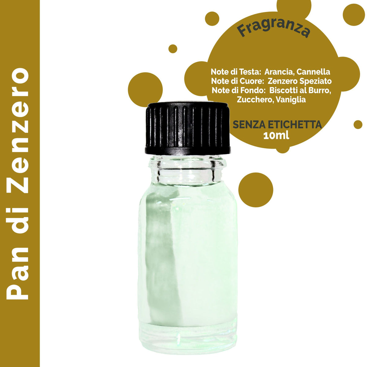 Warm Gingerbread Fragrance Oil 10ml – Pack of 10 – view 4