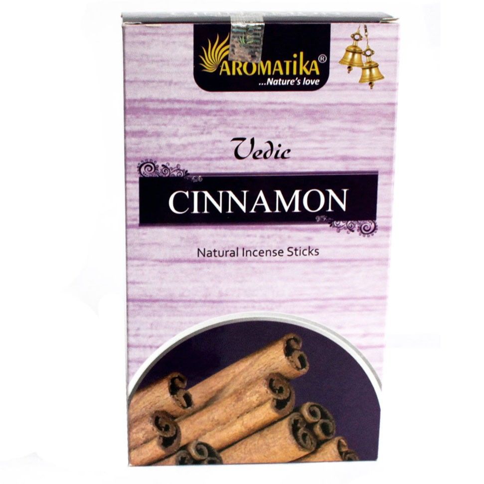Aromatika Vedic Masala Incense Sticks - Cinnamon