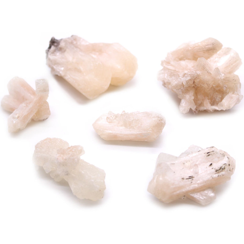 Stilbite with Apophyllite Cluster Specimen 20-30mm – view 8