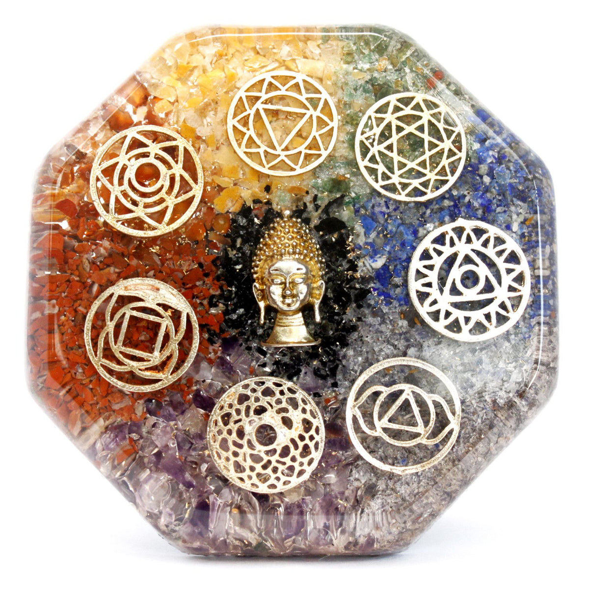Orgonite Desk Power Pack - Buddha Chakra, Large – view 2