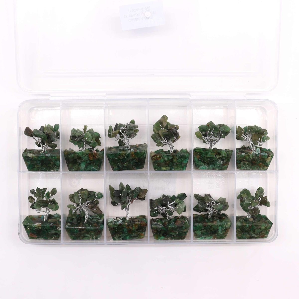 Mini Gemstone Tree on Orgonite Base, Green Aventurine – view 5