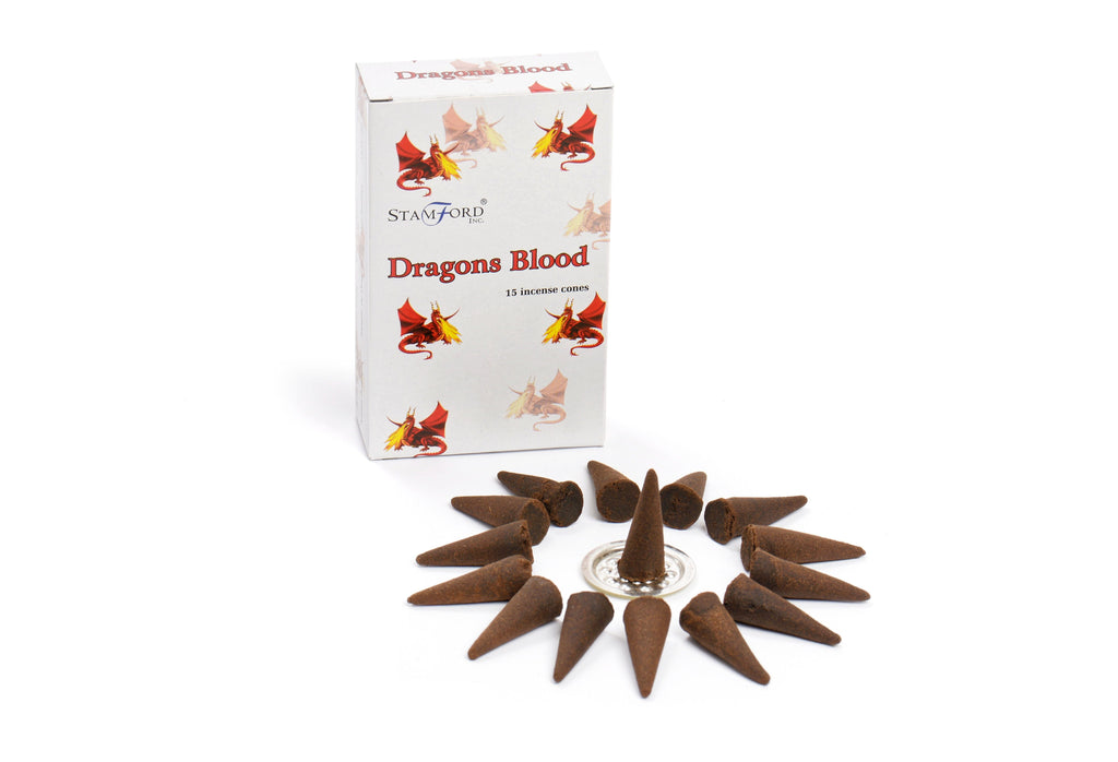 Stamford Dragons Blood Incense Cones – view 2