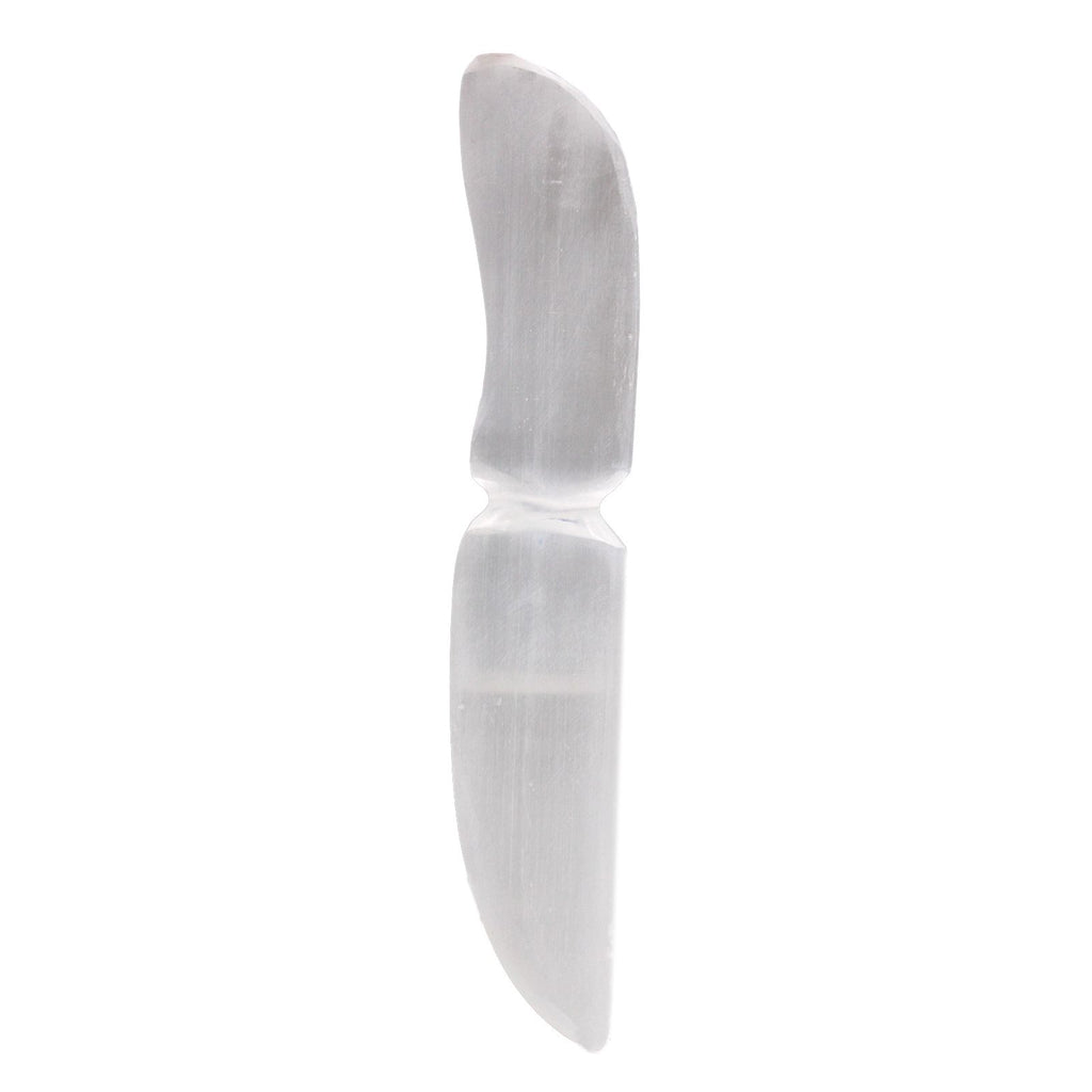 Selenite Ritual Knife, Classic Handle, 20cm – view 4