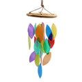 Rainbow Leaf Wind Chime, Small Drop