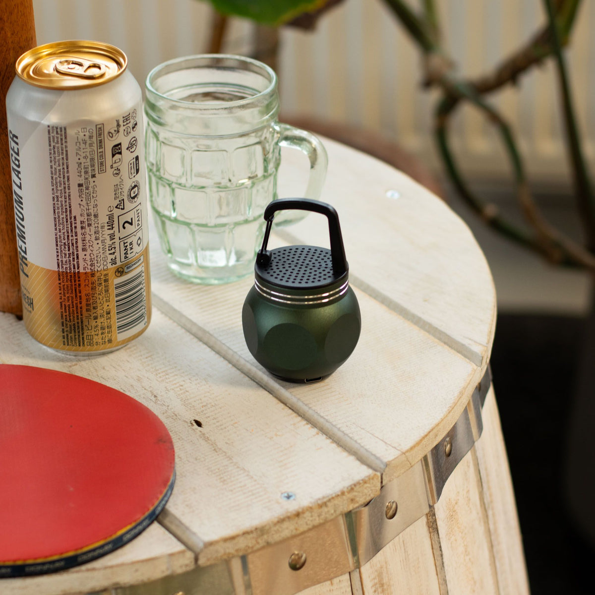 Camping Hook Mini Bluetooth Speaker, Green – view 6