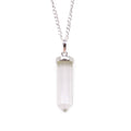 Clear Quartz Point Pendant Necklace