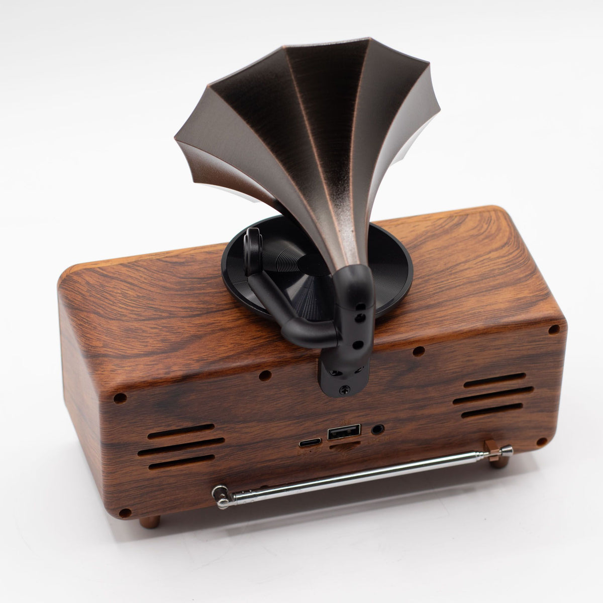 Retro Double Gramophone Bluetooth Speaker – view 8