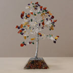Multi Gemstone Tree with Orgonite Base - 160 Stone – view 4