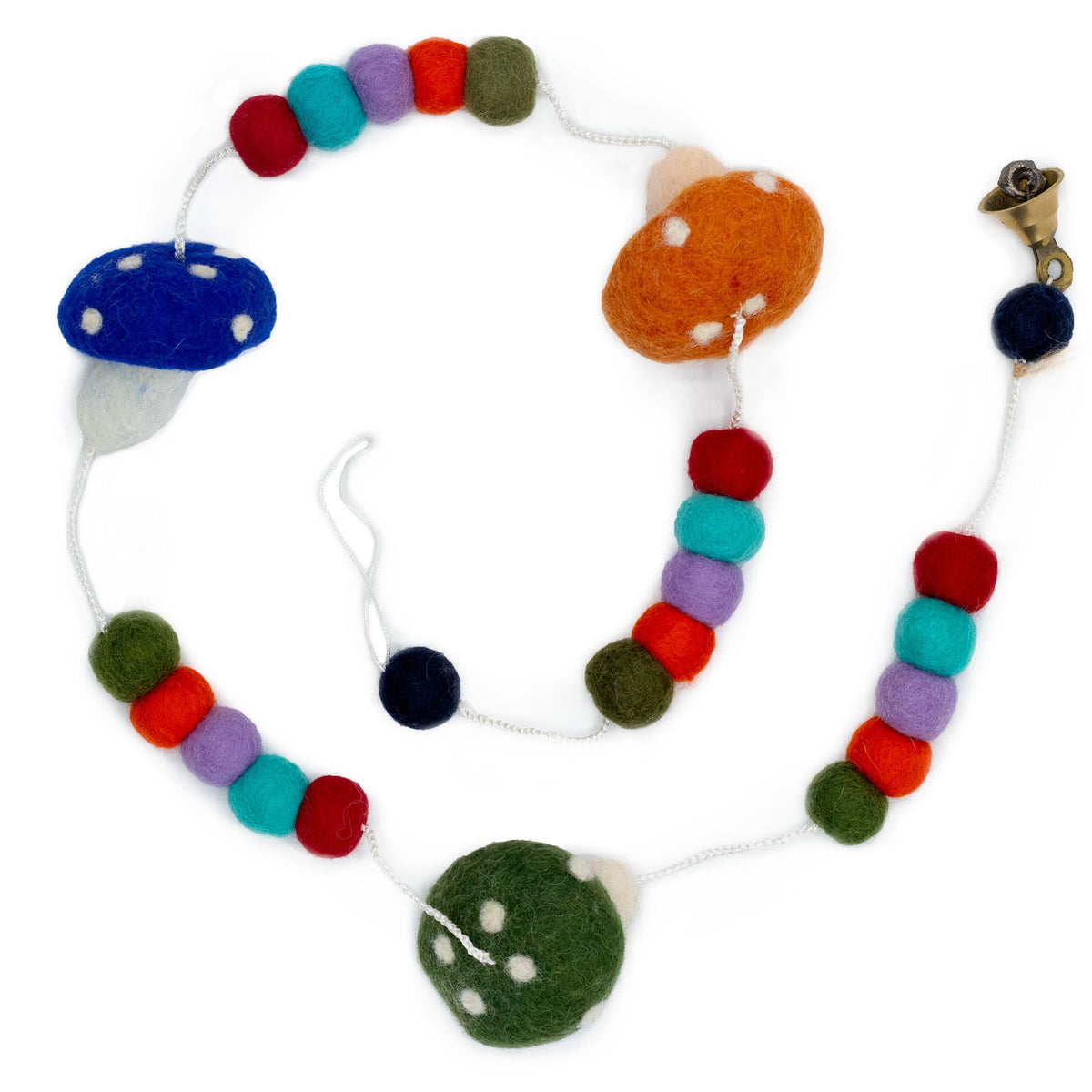 Felt Wall Hanging 110cm - Mushrooms, Random Colours – view 4