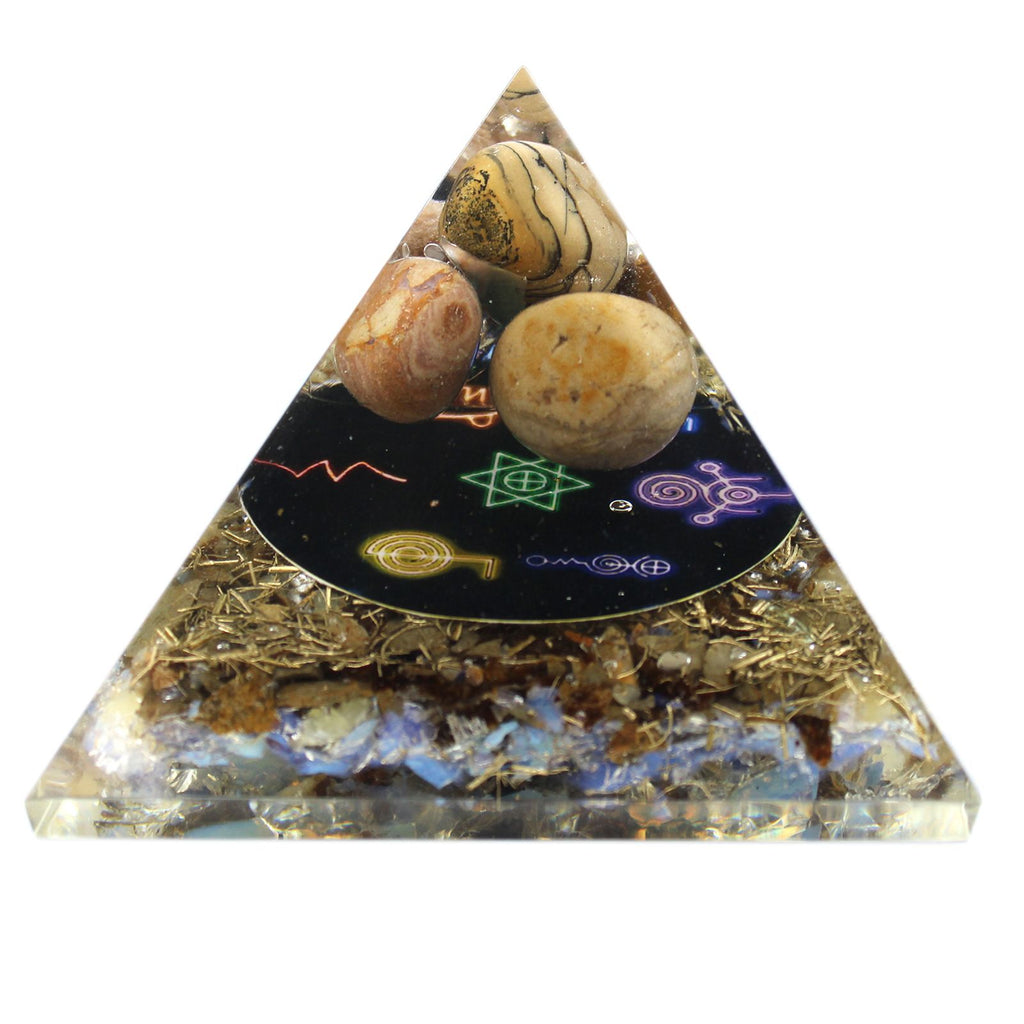 Orgonite Pyramid - Midnight Reiki - 70mm – view 3
