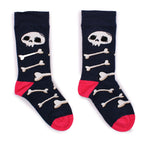 Hop Hare Bamboo Socks (36-40) - Skulls and Bones – view 4