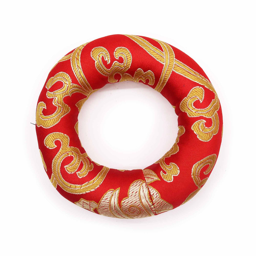 Red Hoop Cushion 10cm for 12-14cm Singing Bowl – view 2