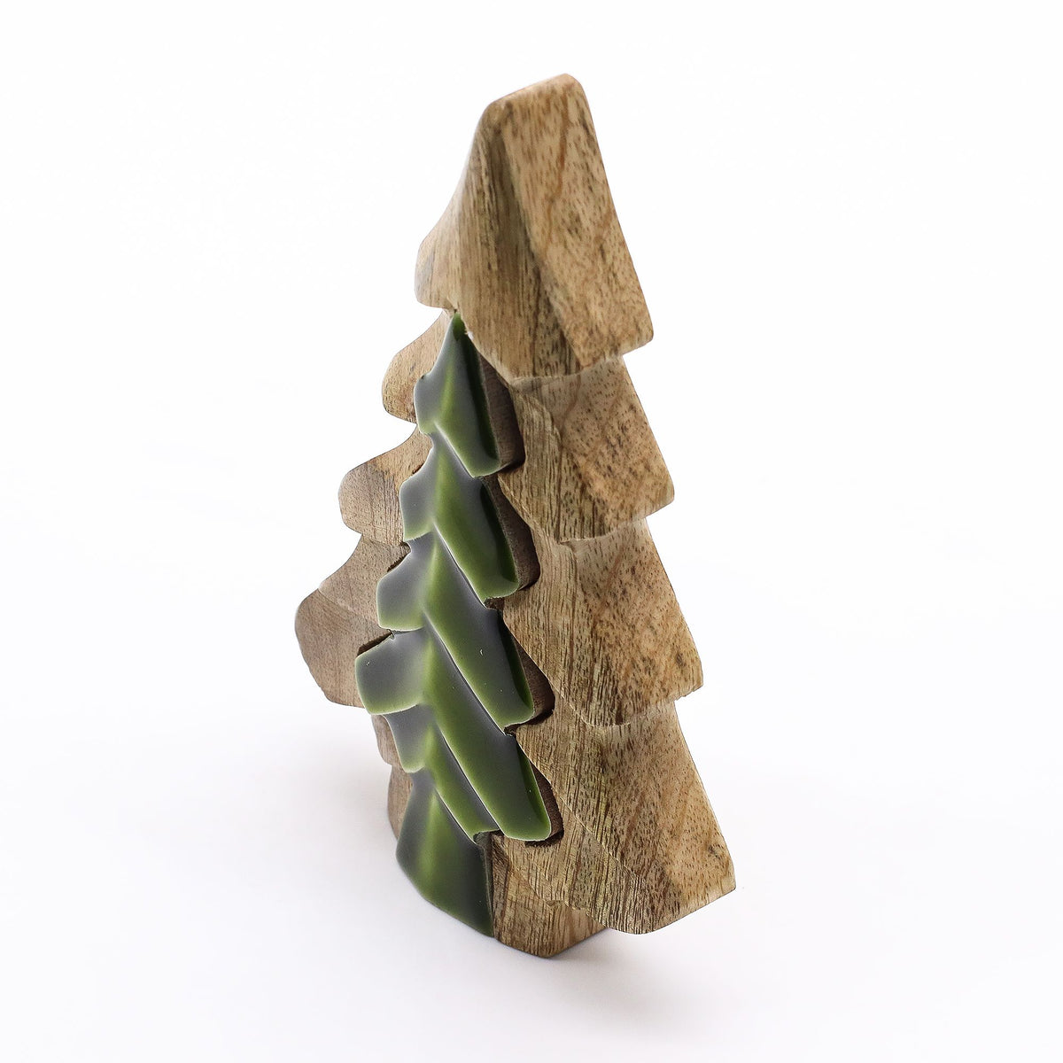 Small Tree in a Tree Wooden Decoration - 15 x 10 cm – view 12