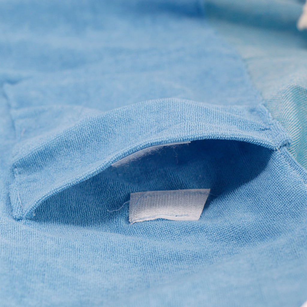 Cotton Pareo Towel - 100x180 cm - Sky Blue – view 2