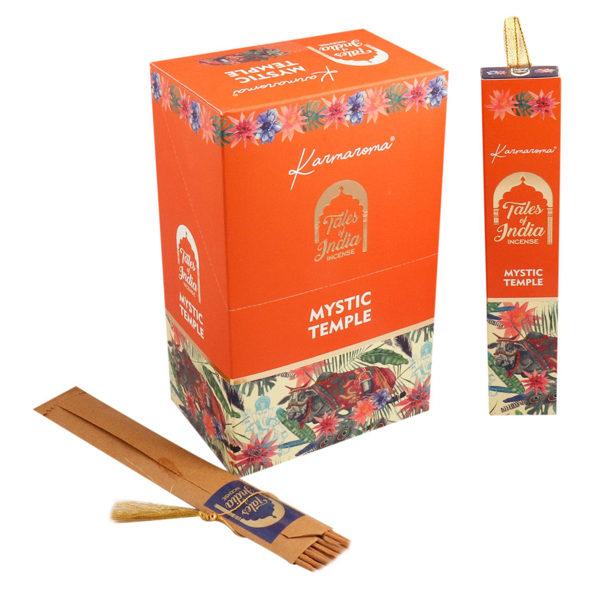 Tales of India Hand Rolled Incense Sticks, Mystic Temple – view 2