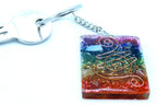 Orgonite Power Keyring - Home Protect Copper and Chakra – view 6