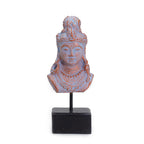 Lucky Java Princess Statue on Stand, Blue Copper – view 3