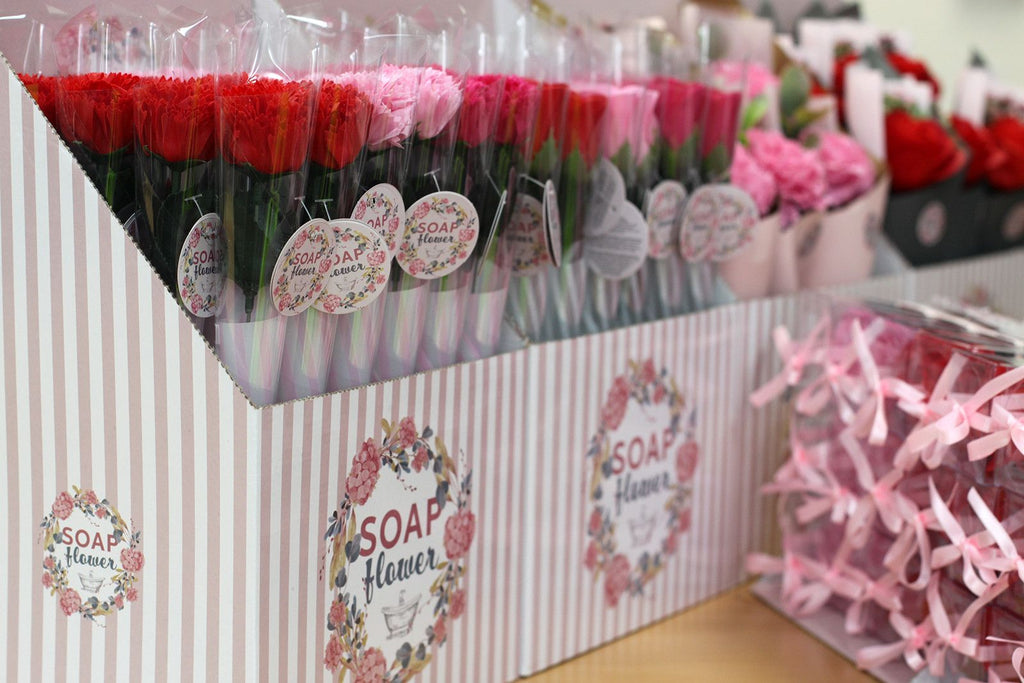 Large Rose Soap Flower – view 5