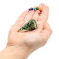 Orgonite Pendulum with Green Aventurine Chip