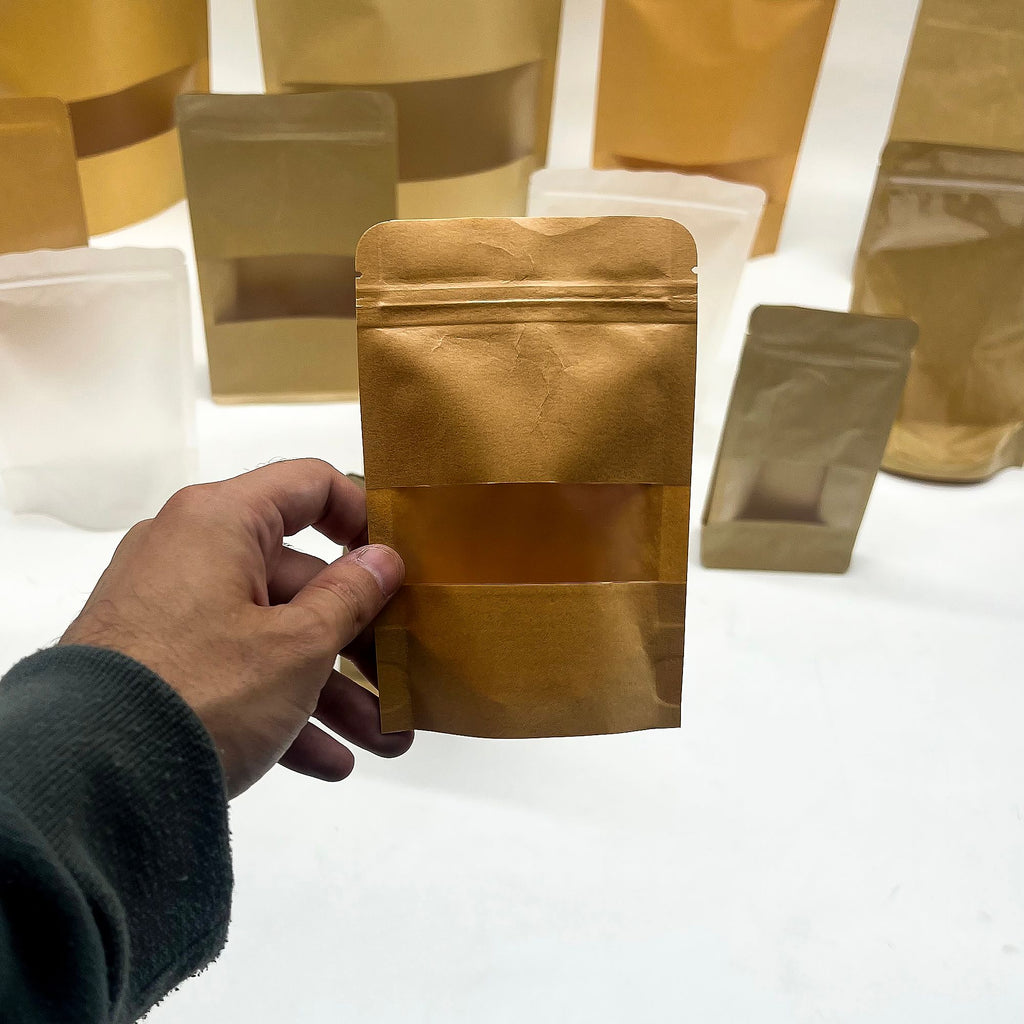 Kraft Window Bag 10x16cm Pack of 10