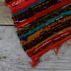 Luxury Rag Rug, Orange - 152 x 90cm – view 3
