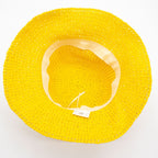 Nomad Sari Floppy Straw Sun Hat - Yellow – view 5