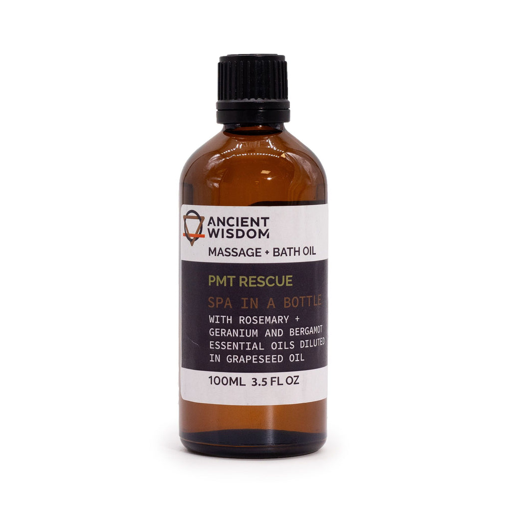 PMT Rescue Massage Oil with Rosemary and Geranium - 100ml