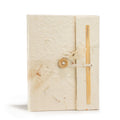 Lokta Pressed Flower Notebook – Medium