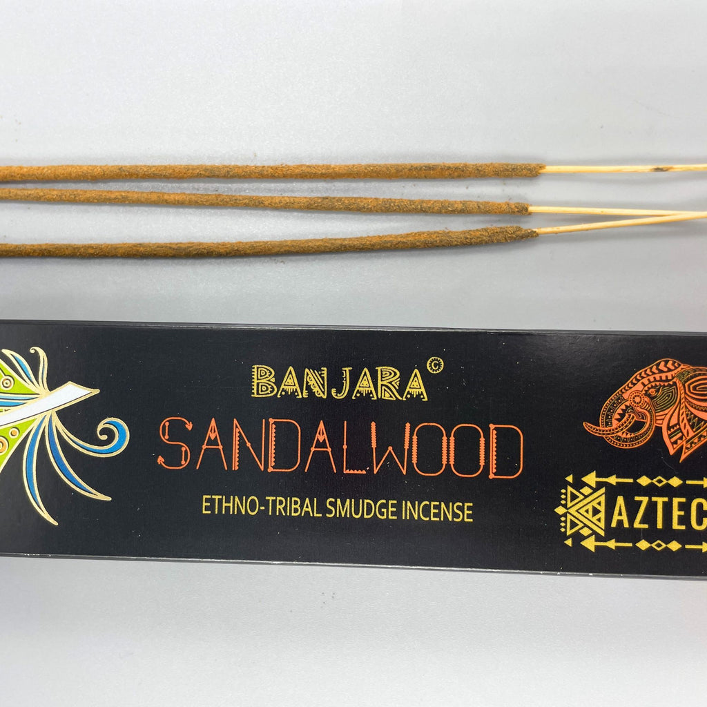 Banjara Tribal Smudge Incense Sticks - Sandalwood – view 3