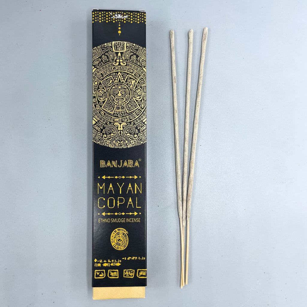 Banjara Tribal Smudge Incense Sticks - Mayan Copal – view 3