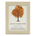 Gemstone Tree of Life Picture 20x14.7cm - Baltic Amber