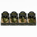 Epidote Gemstone Shapes Set - Heart, Sphere, Obelisk, Pyramid – view 5
