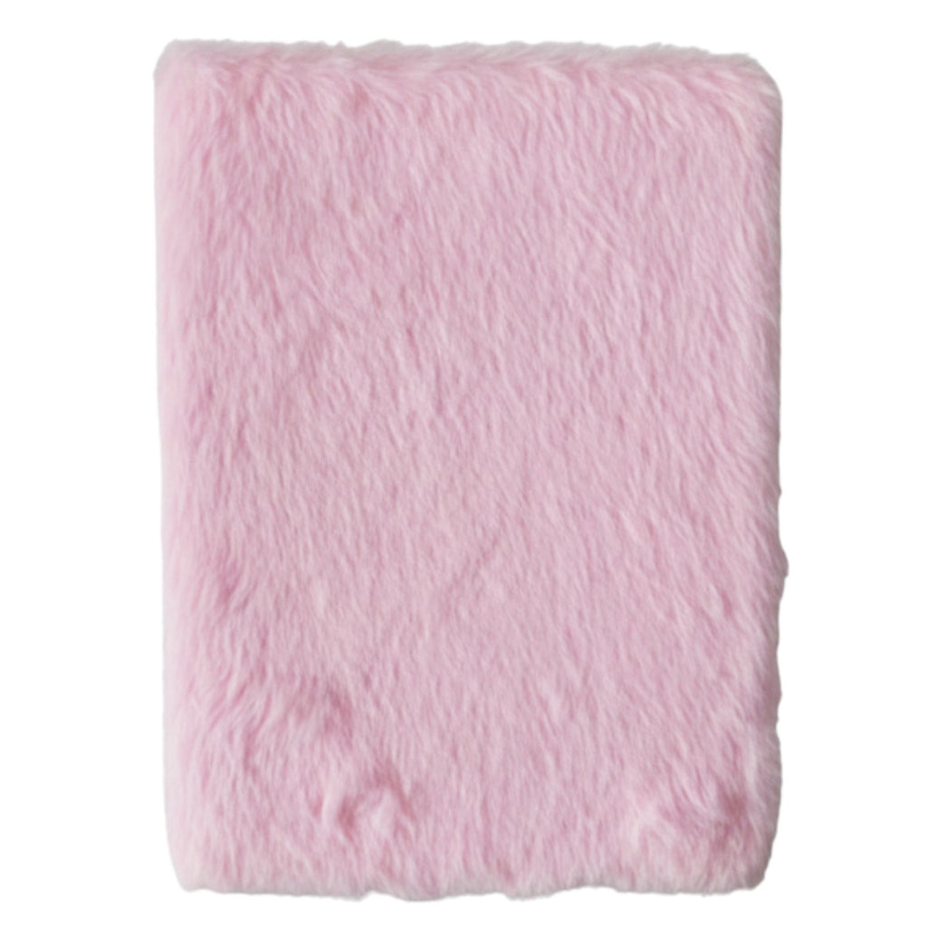 Pink Faux-Fur Dream Journal, Before I Forget, 80 Pages