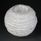 Selenite Snowball Candle Holder - 8 cm – view 2