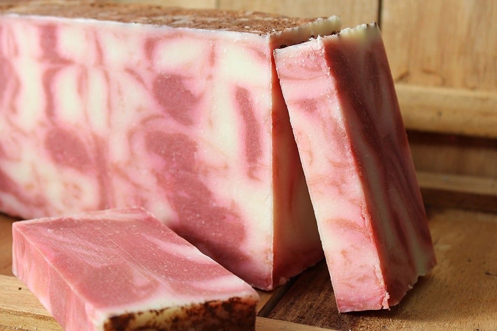 Red Clay Olive Oil Soap Loaf – view 3