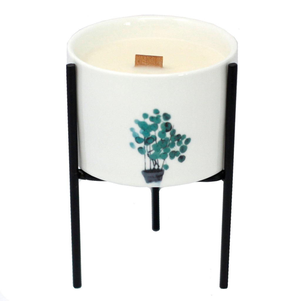 Iron Botanical Candle Holders - Pack of 3
