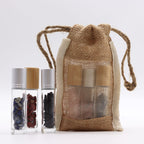 Small Washed Jute Pouch 10x15cm – view 4