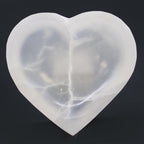 Selenite Heart Bowl approx 15cm – view 2