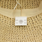 Nomad Sari Floppy Straw Sun Hat - Natural Beige – view 2