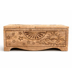 Sun and Moon Carved Sliding Box for Tarot – view 3