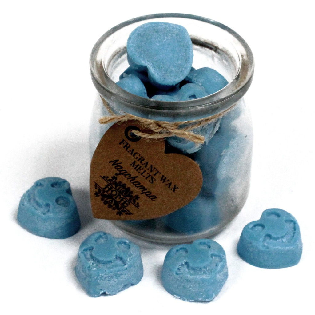 Soy Wax Melts Jar - Nagchampa, 16 Hearts – view 2
