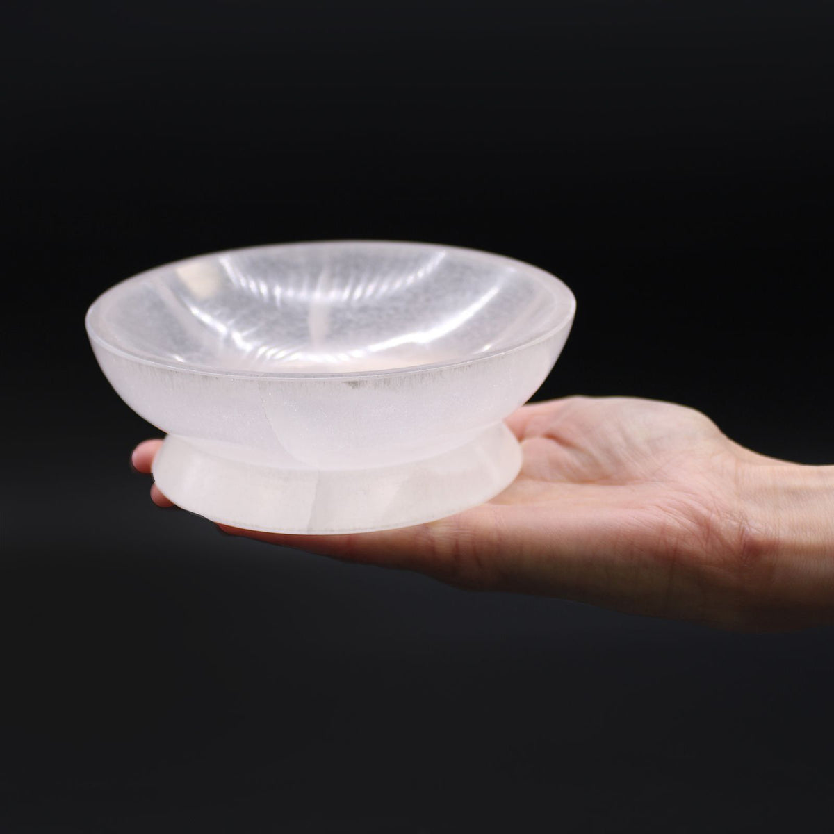 Selenite Ritual Bowl - 15cm – view 2
